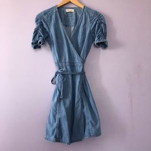 Madewell Denim Wrap Dress